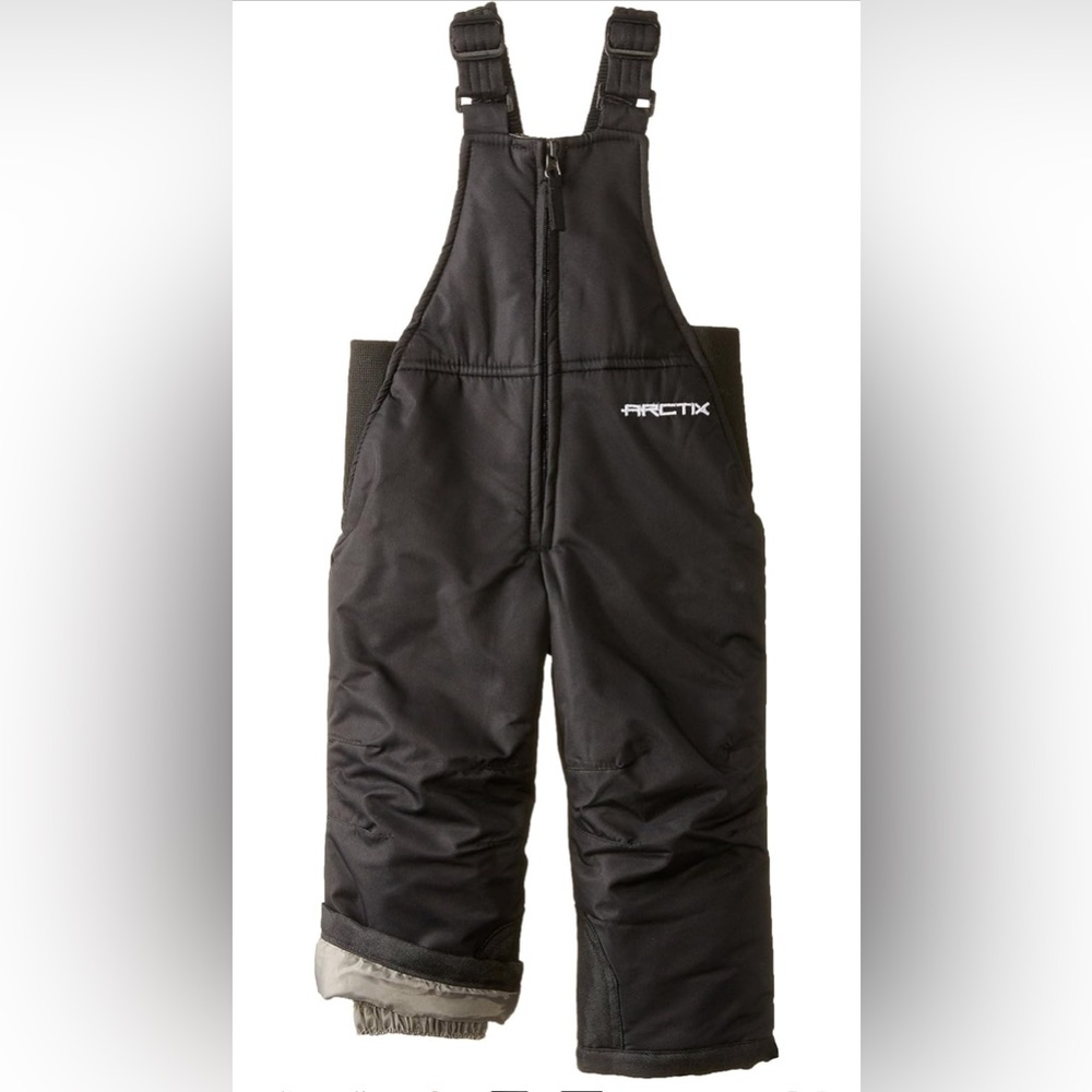 Arctix Chest High Snow Suit Overalls with snow boots size 11
